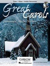 GREAT CAROLS FLUTE/OBOE/MALL-BK/CD cover